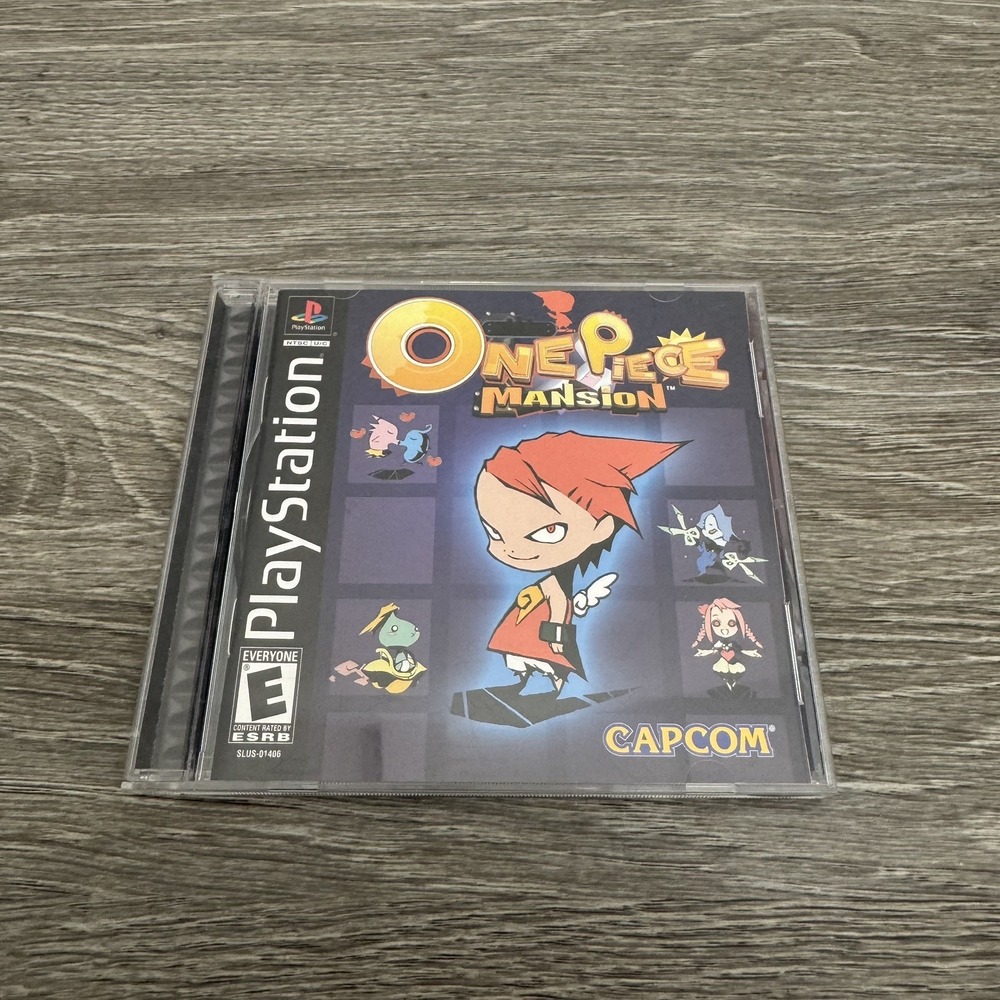 One Piece Mansion (Playstation 1) - Authentic CIB Great Condition